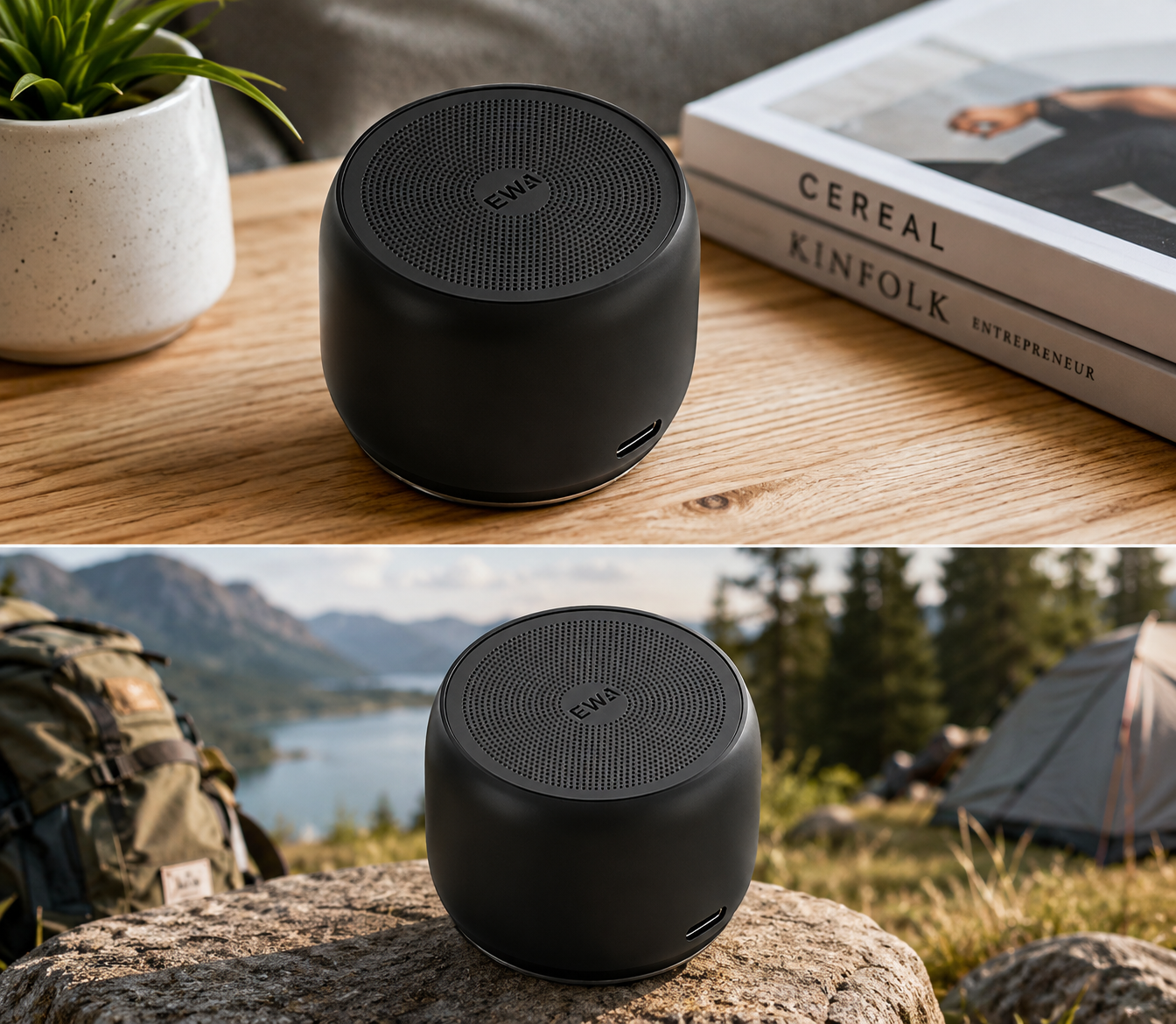 EWA A126 Mini Portable Speaker – Black
