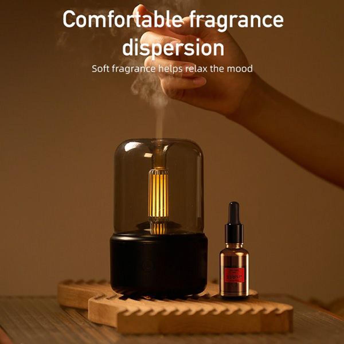 GearUP DQ702 Aroma Diffuser Humidifier (120ml) – White