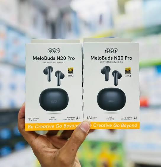 QCY MeloBuds N20 Pro – (Black) Earbuds - Image 2